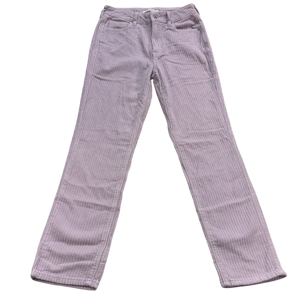 PacSun Lavender Corduroy Pants‎ Women Size 27 Straight Leg High Rise